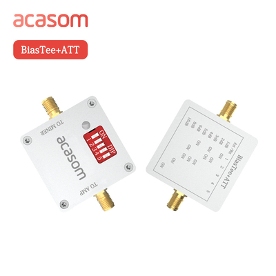 Attenuateur RF numérique réglable 0-4Ghz 1-16dB Huit gains de biais avec alimentation
