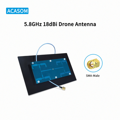 900 MHz 915 MHz 50W haute gain FPV drone antenne avec PCBA personnalisé ensemble de puces SMA mâle