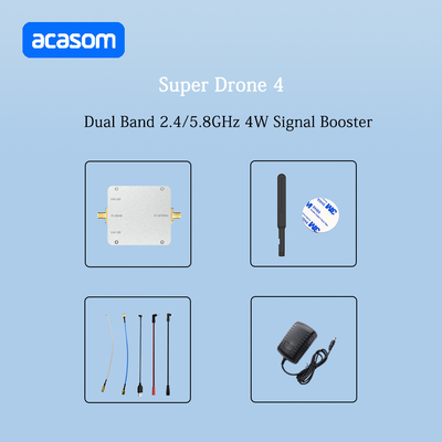 Dual Band DJI Drone Wifi Extender 5-16V alimentation électrique 4W sortie