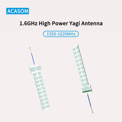 Station de base en plein air RFSMA FPV mâle Yagi antenne pour le blocage des drones à 1,6 GHz