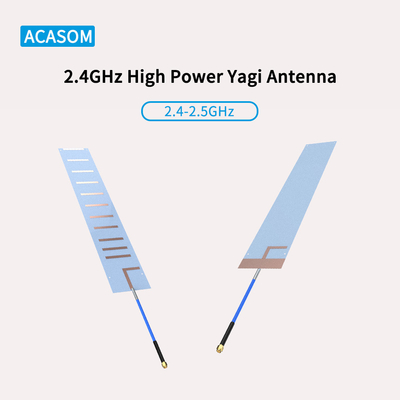 RFSMA mâle Yagi Drone Jammer Antenne 50 Ohm 13 DBi Gain élevé
