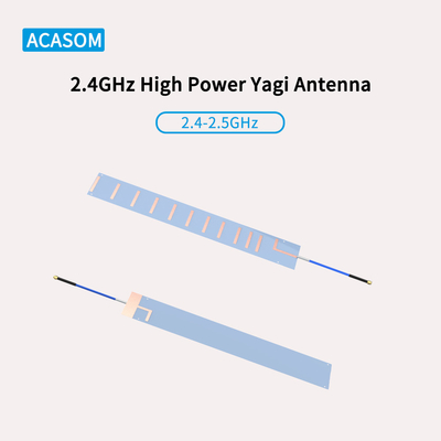 RFSMA mâle Yagi Drone Jammer Antenne 50 Ohm 13 DBi Gain élevé