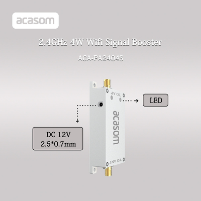 6-18V Voltage 2,4 GHz amplificateur de signal Wifi pour drones 4W Puissance 2400-2500MHz