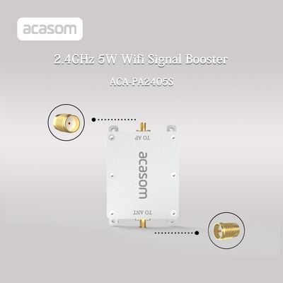 Amplificateur de signal de drone sans fil de 2,4 GHz à 2,5 GHz pour un amplificateur de puissance de 5W à gain élevé