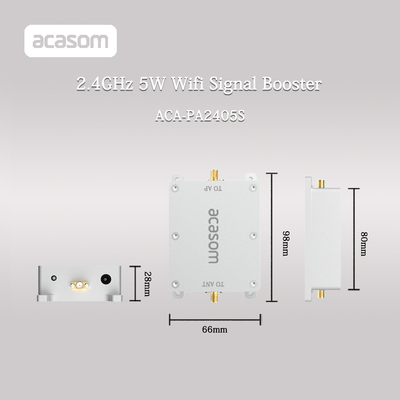 Amplificateur de signal de drone sans fil de 2,4 GHz à 2,5 GHz pour un amplificateur de puissance de 5W à gain élevé
