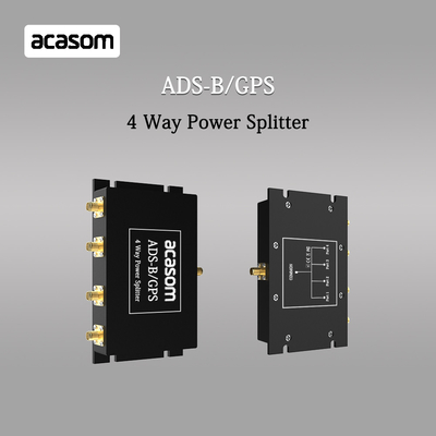 Splitter de puissance 4 voies pour les signaux ADS-B et GPS 800-2150MHz N Connecteur féminin basse insertion
