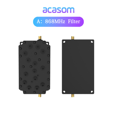 60dB Rejet 868MHz Filtre de cavité pour le réseau d'hélium 868M SAW Filtre Lora HNT 863M