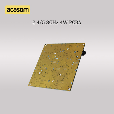 Dual Band 5.8GHz et 2.4GHz amplificateur de signal RF 4W 36dBm carte PCBA Pour DC 12V