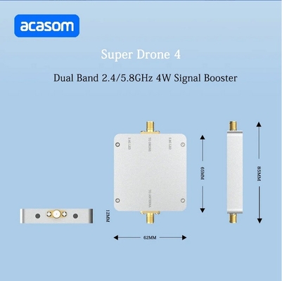 2.4 GHz 5.8 GHz Amplificateur de drone à double fréquence pour amplification bidirectionnelle à double bande