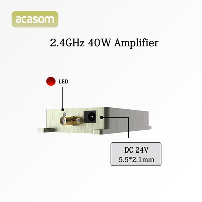 Amplificateur FPV en coque en aluminium avec 2.4G 40W 24V pour les vols à longue portée