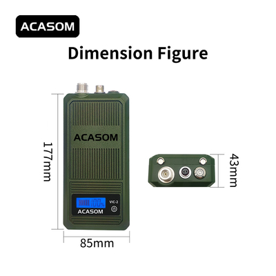 300MHz-400MHz 50W Drone radiofréquence brouilleur étanche portable