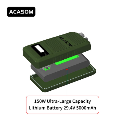 Dispositif de brouillage de drones FPV portable de 700 MHz à 800 MHz avec coque en aluminium