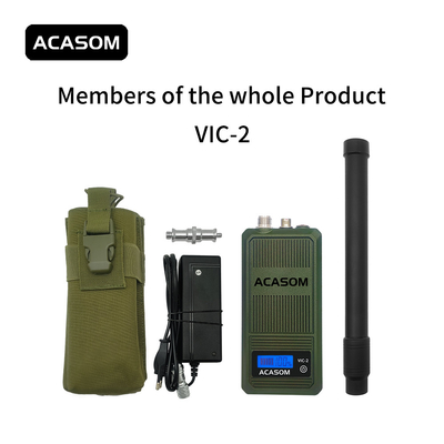 4900MHz-5100MHz Portable Drone Jammer 5.0G Résistance à l'eau longue portée