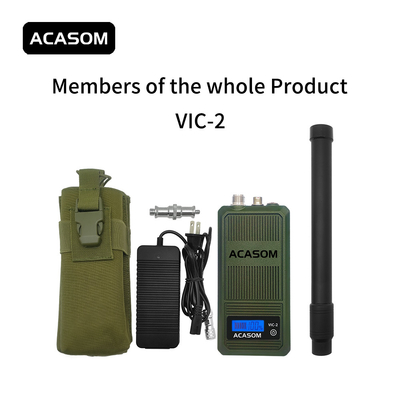 4900MHz-5100MHz Portable Drone Jammer 5.0G Résistance à l'eau longue portée