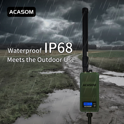 IP68 Portable Drone Jammer 5150MHz-5350MHz Anti Drone Source de nitrure de gallium