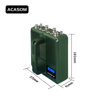 4 bandes Drone Rf Jammer Blocage du signal Jammer 200M 300M 400M 500M