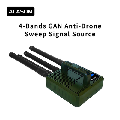 4 bandes Drone Rf Jammer Blocage du signal Jammer 200M 300M 400M 500M